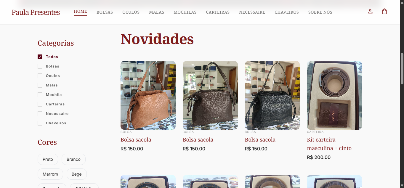 Página inicial